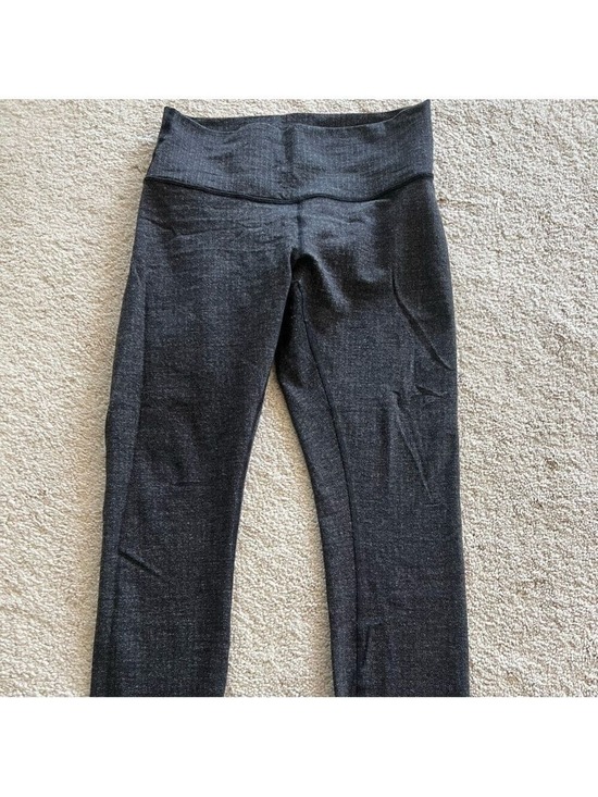 lululemon athletica Pants - Cozy Lululemon Wunder Under Gray Black 8